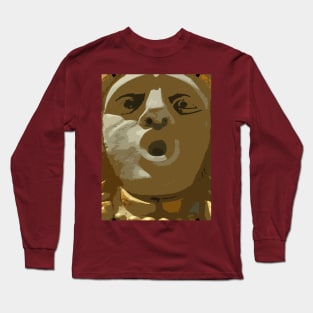 Art Mask Long Sleeve T-Shirt